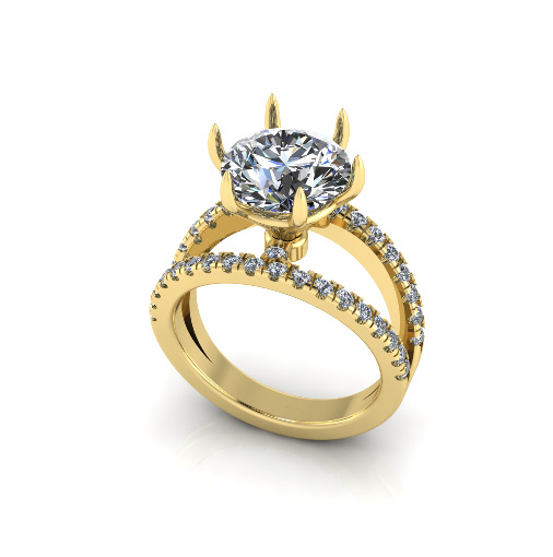 Ring Model 7289 3D print model_1