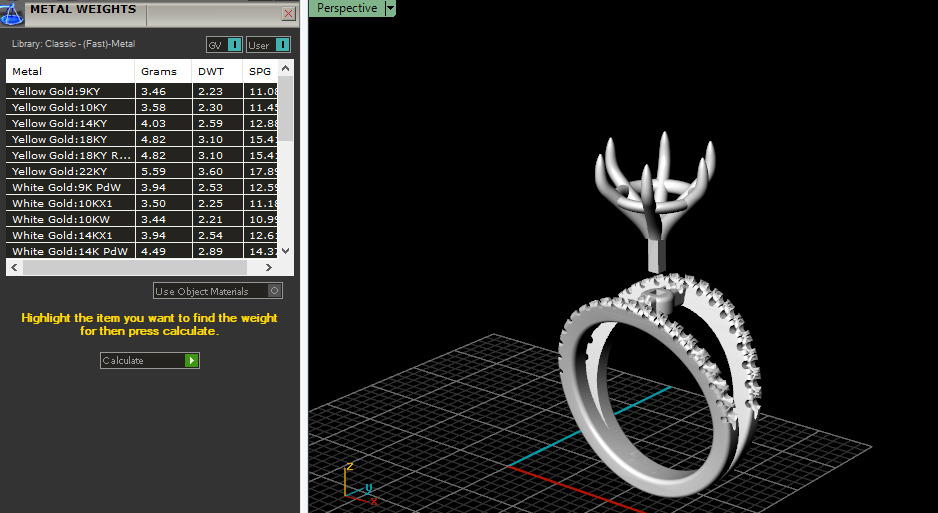 Ring Model 7289 3D print model_6
