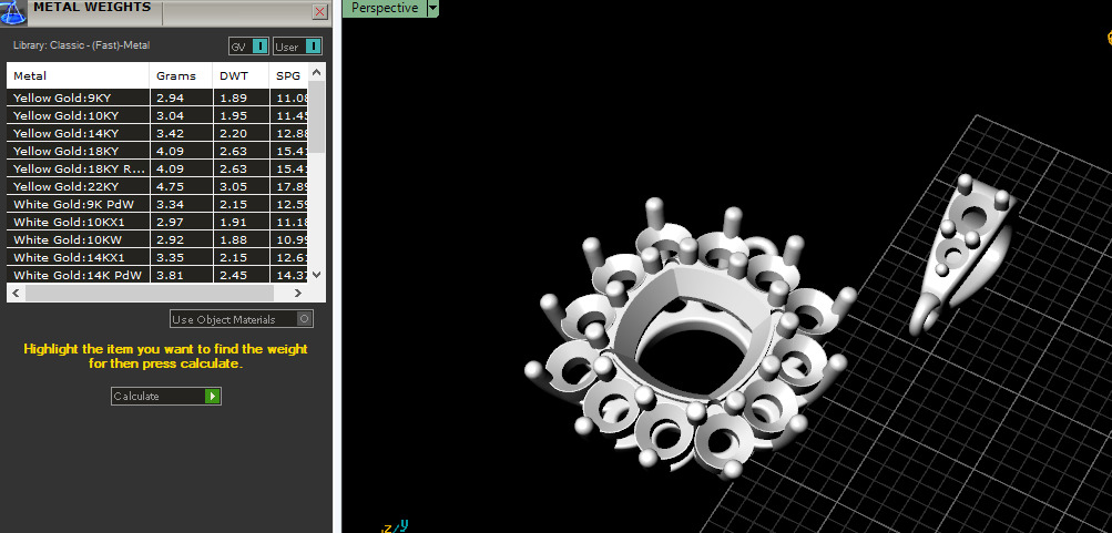 Pendant Model 7288 3D print model_6
