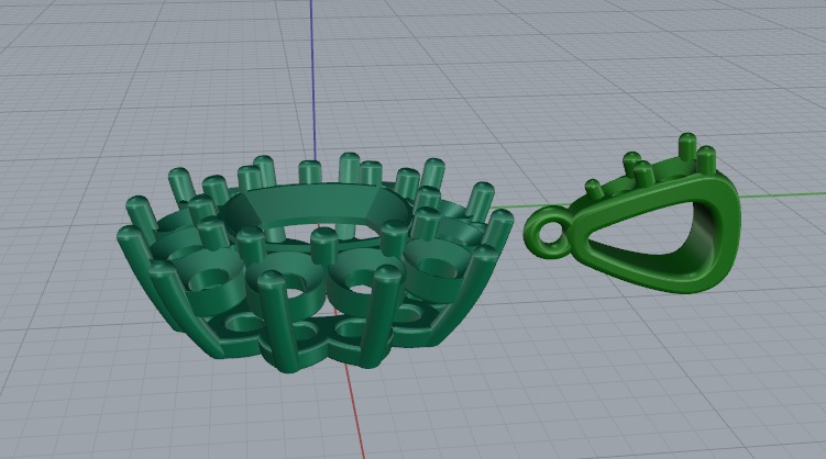 Pendant Model 7288 3D print model_2