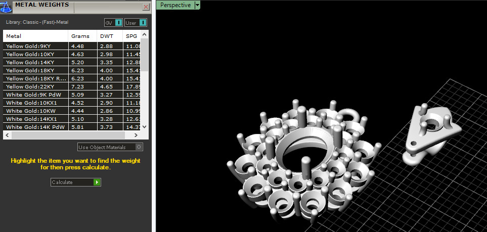 Pendant oval Model 7286 3D print model_6