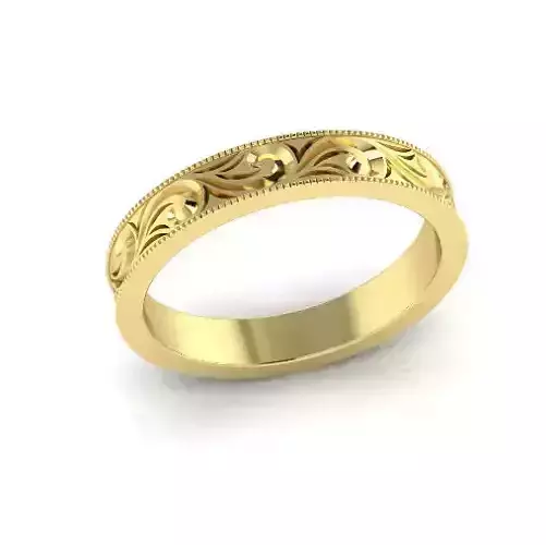 Ring with patterns Model 7282