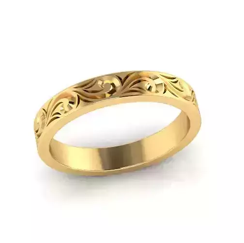 Ring with patterns Model 7279