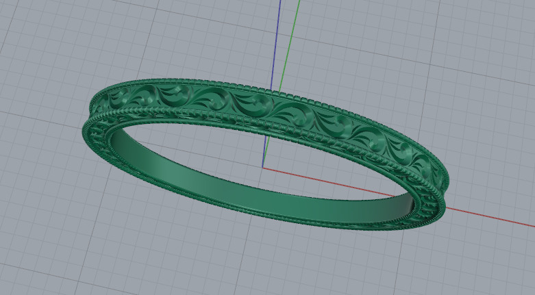 Ring Model 7276 3D print model_4