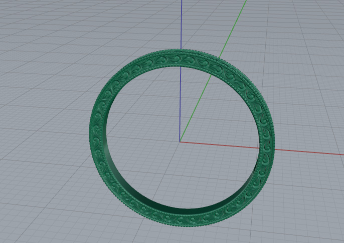 Ring Model 7276 3D print model_3