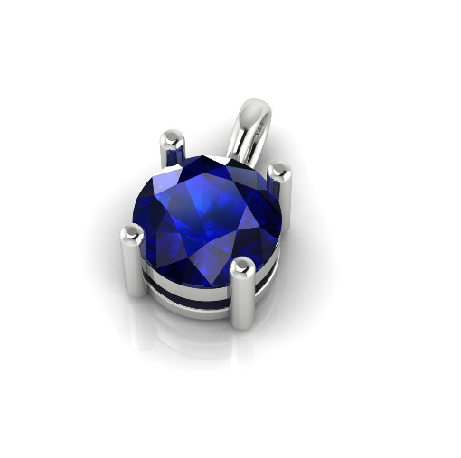 Pendant round Model 7272 3D print model_1