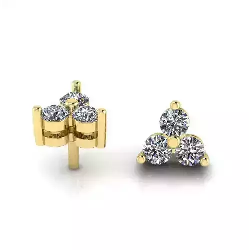 Stud earrings Model 7262