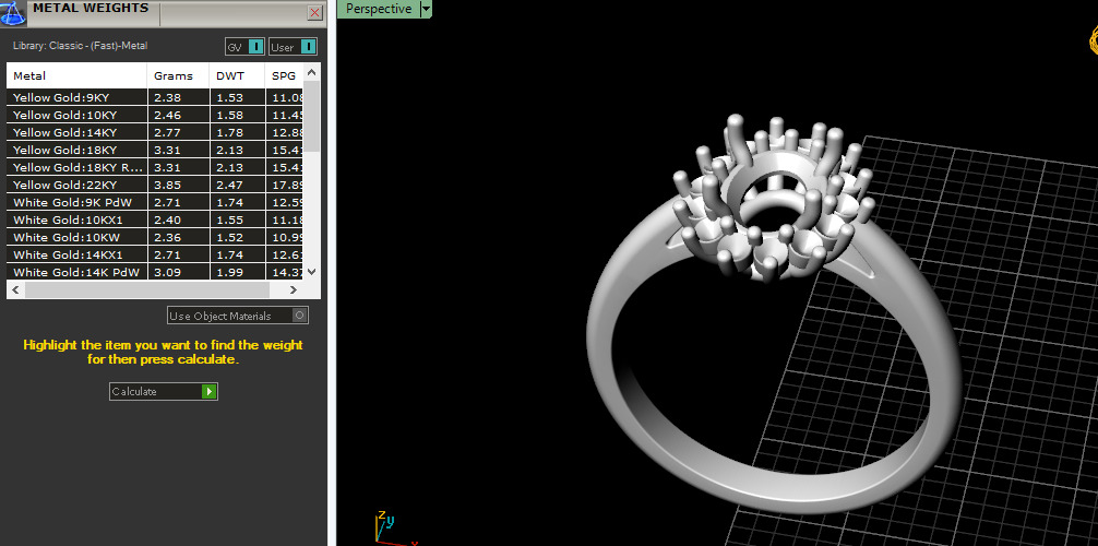 Ring oval Model 7261 3D print model_6
