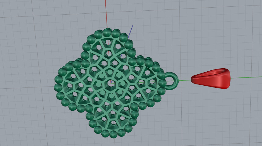 Pendant van Model 7258 3D print model_4