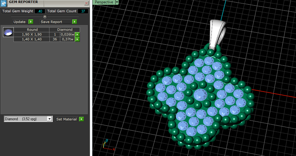 Pendant van Model 7258 3D print model_7