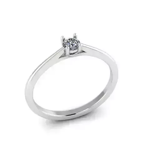 Solitaire ring Model 7256