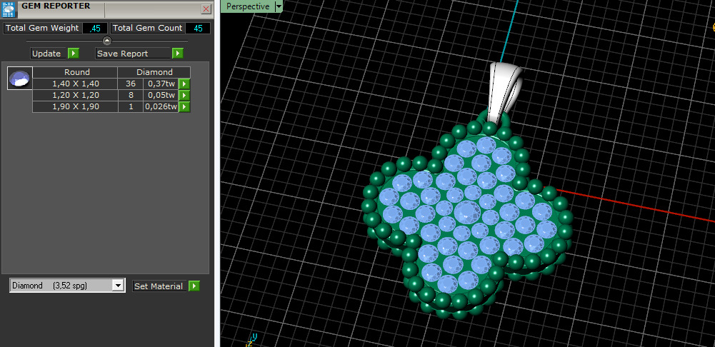 Pendant van Model 7255 3D print model_7