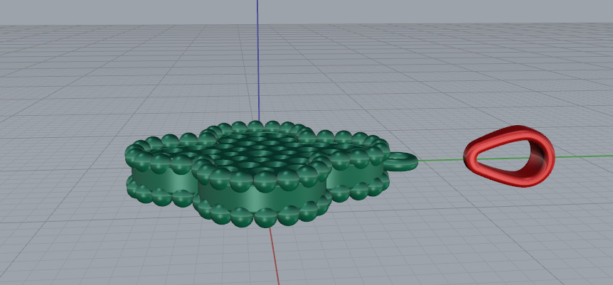 Pendant van Model 7255 3D print model_3