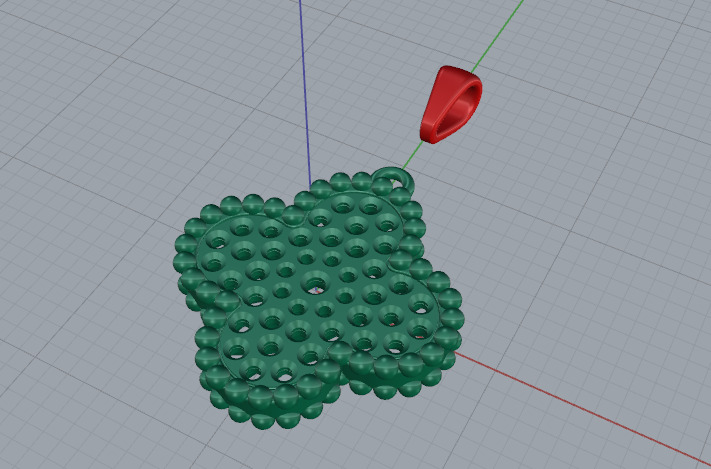 Pendant van Model 7255 3D print model_2