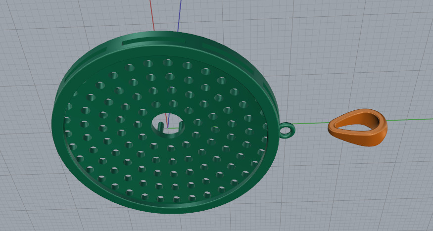 Pendant Model 7253 3D print model_4