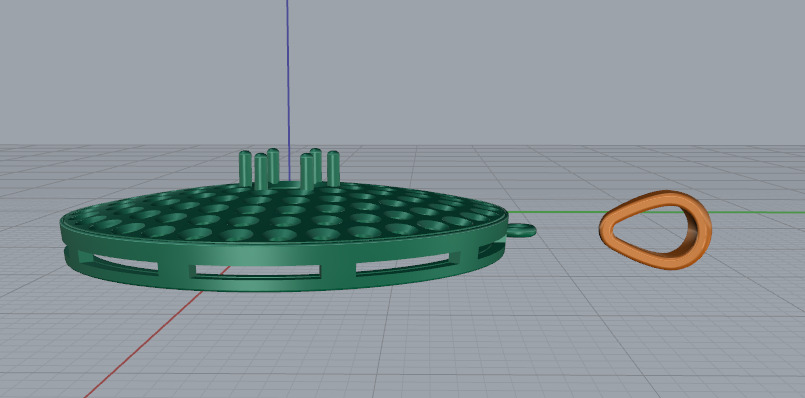 Pendant Model 7253 3D print model_3