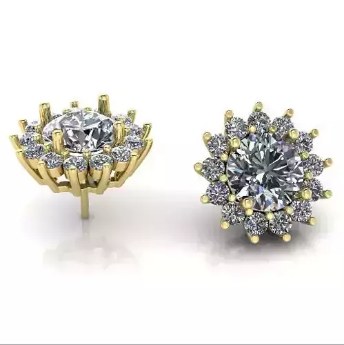 Stud earrings Model 7252