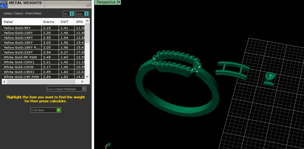 Ring of Messika Model 7251 3D print model_6