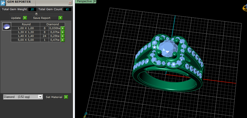 Ring Model 7249 3D print model_7