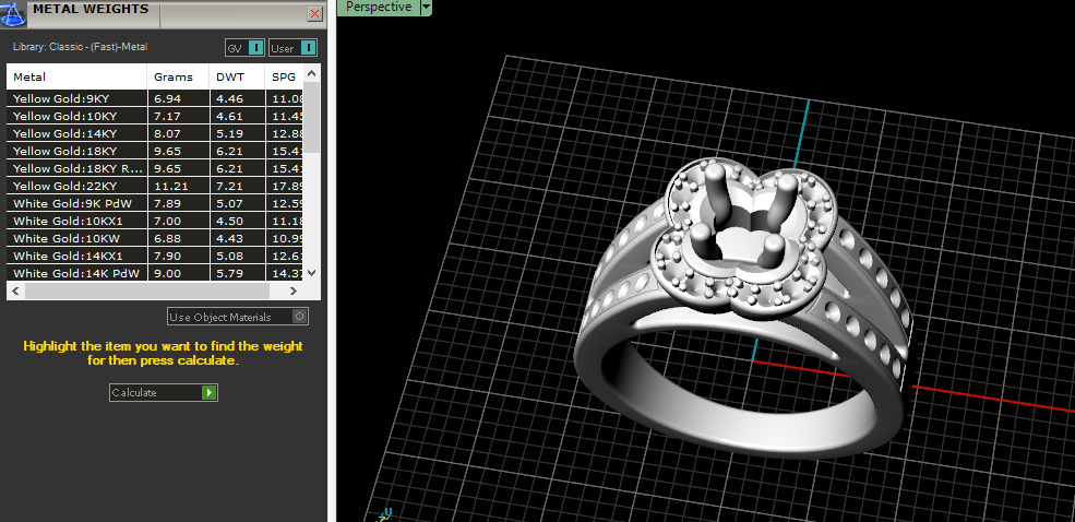 Ring Model 7249 3D print model_6