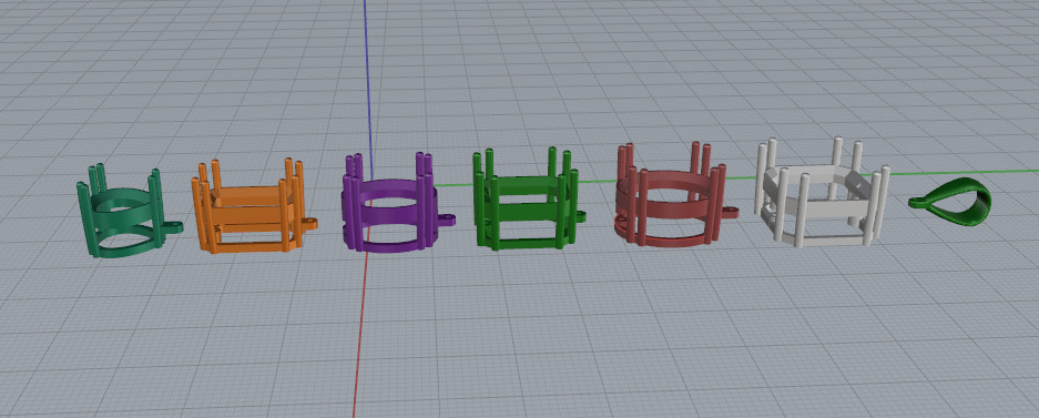 Pendant Model 7247 3D print model_3