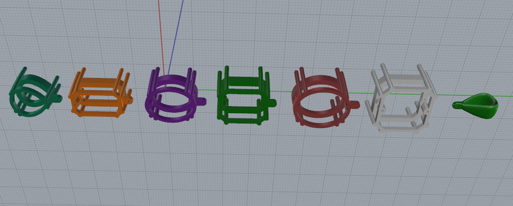 Pendant Model 7247 3D print model_4