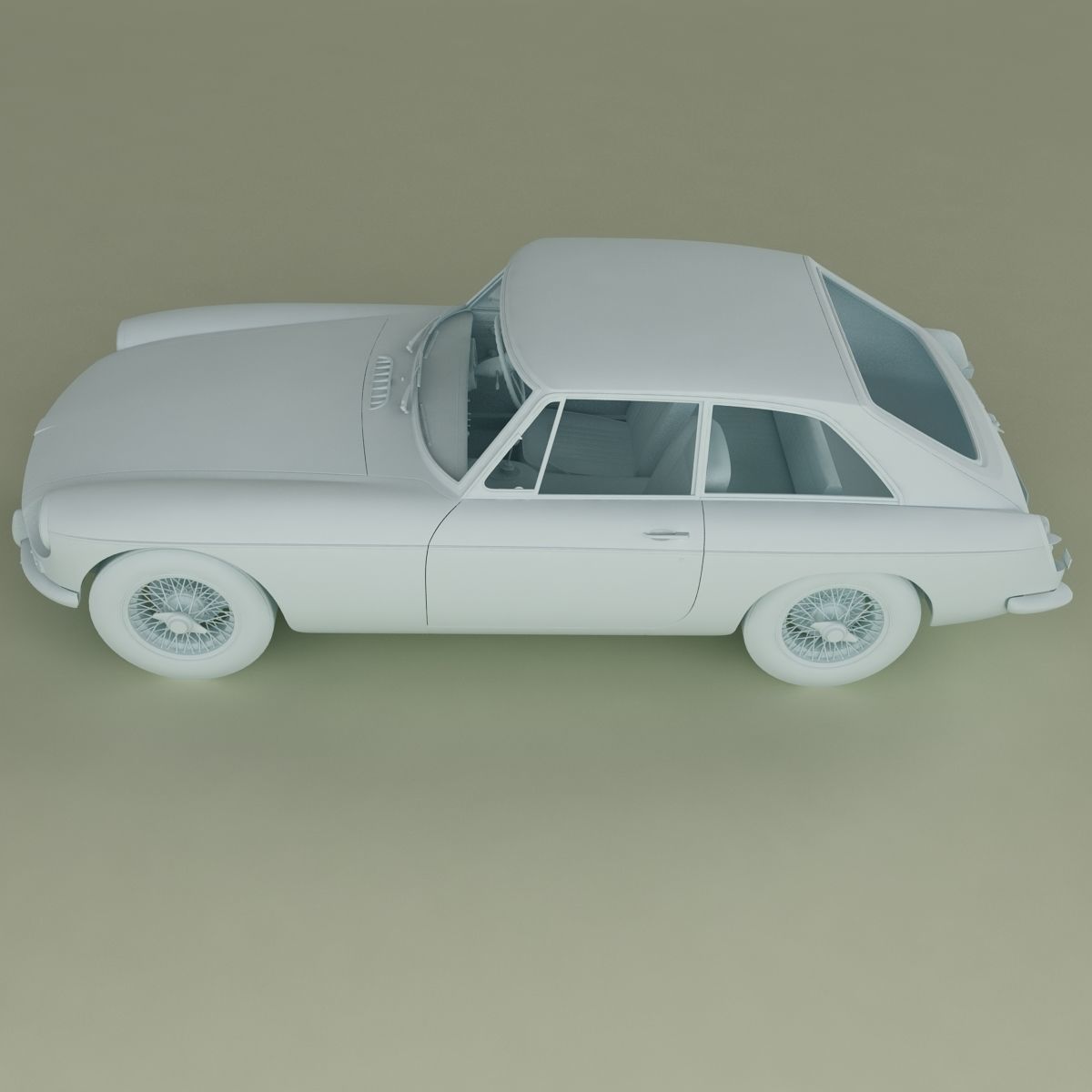 MG MGB GT 3D model_11