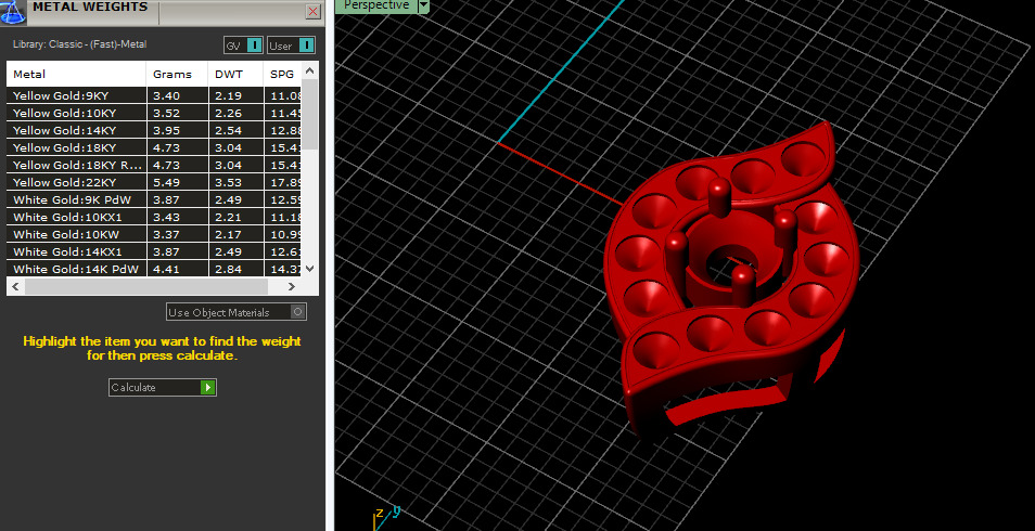 Pendant Model 7244 3D print model_6