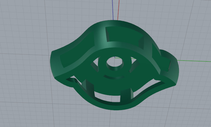 Pendant Model 7244 3D print model_4