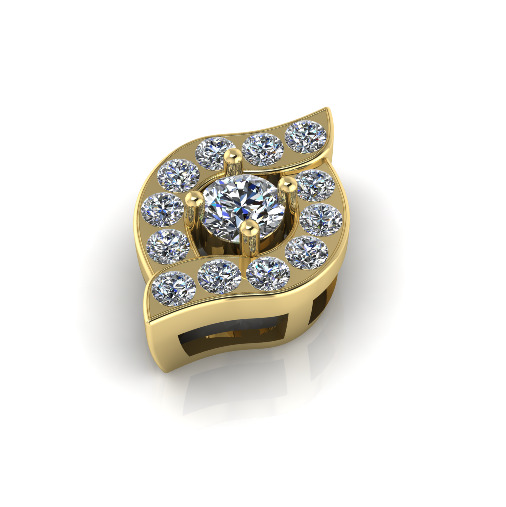 Pendant Model 7244 3D print model_1