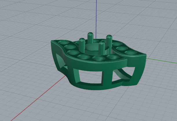 Pendant Model 7244 3D print model_3