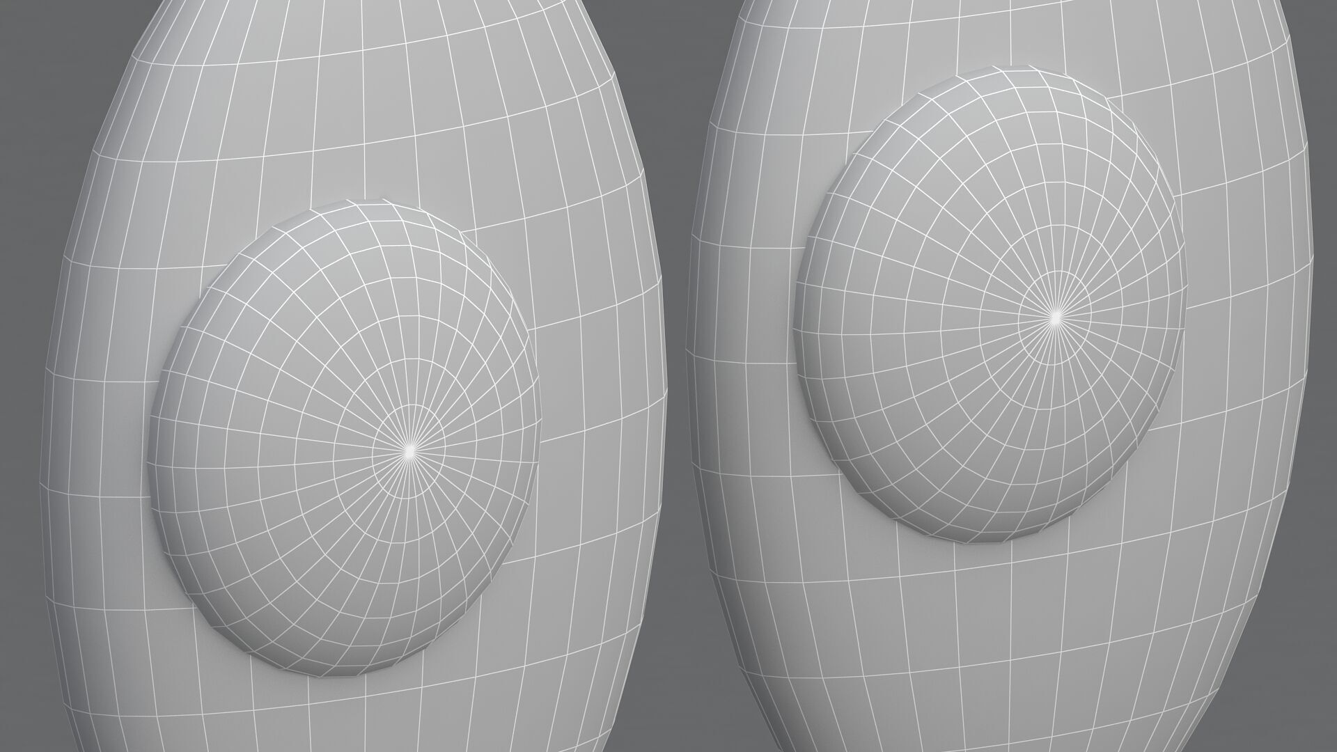 Eyes Emoji Green 3D model_9