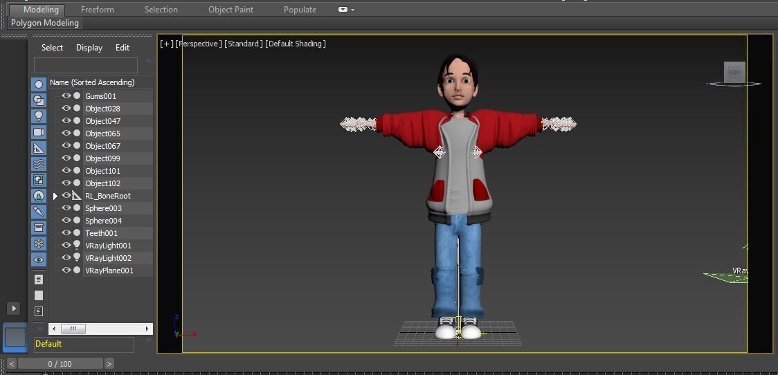 Lion Character rigged Game Ready Low-poly 3D model_13