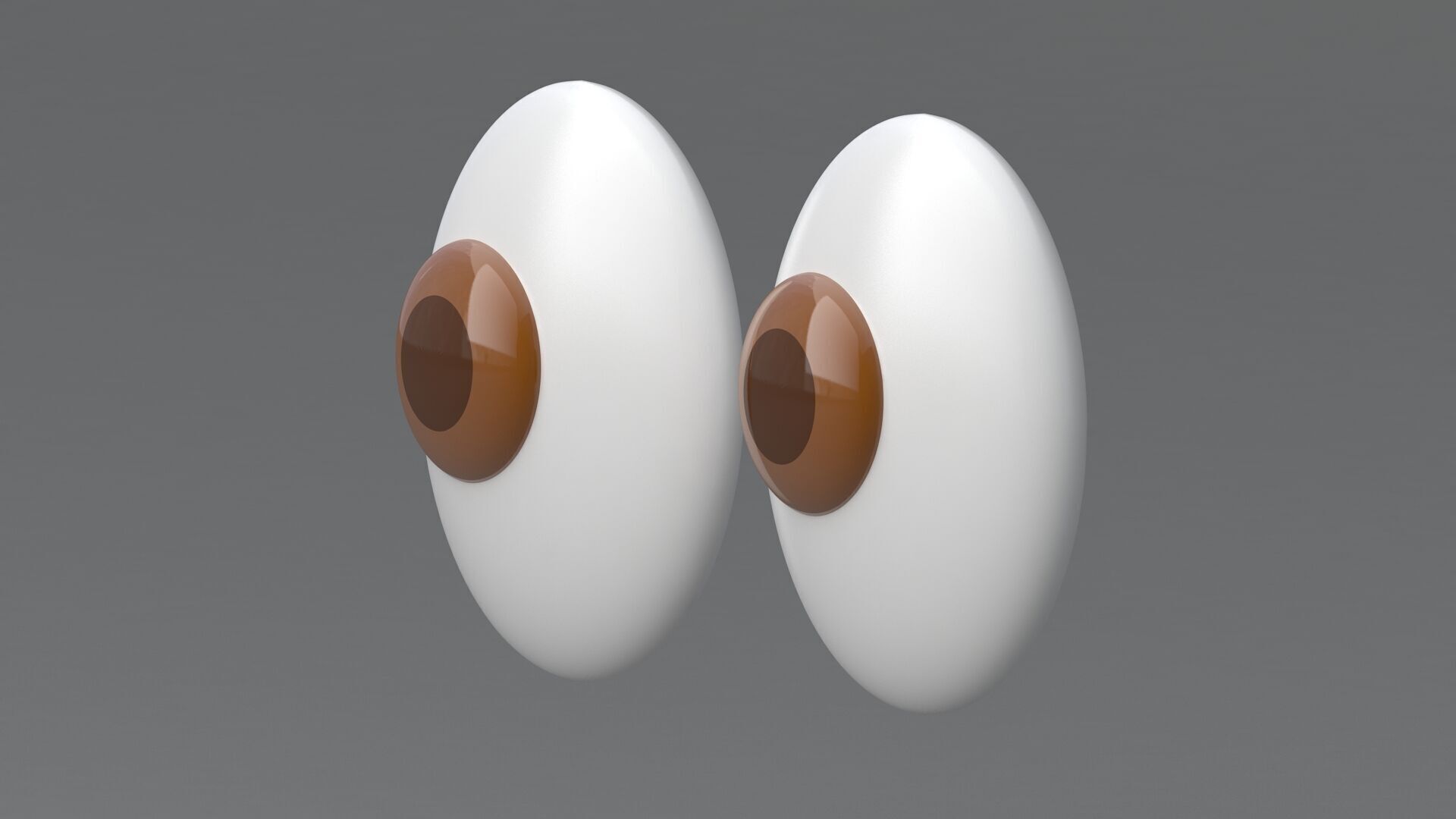 Eyes Emoji Collection 3D model_23