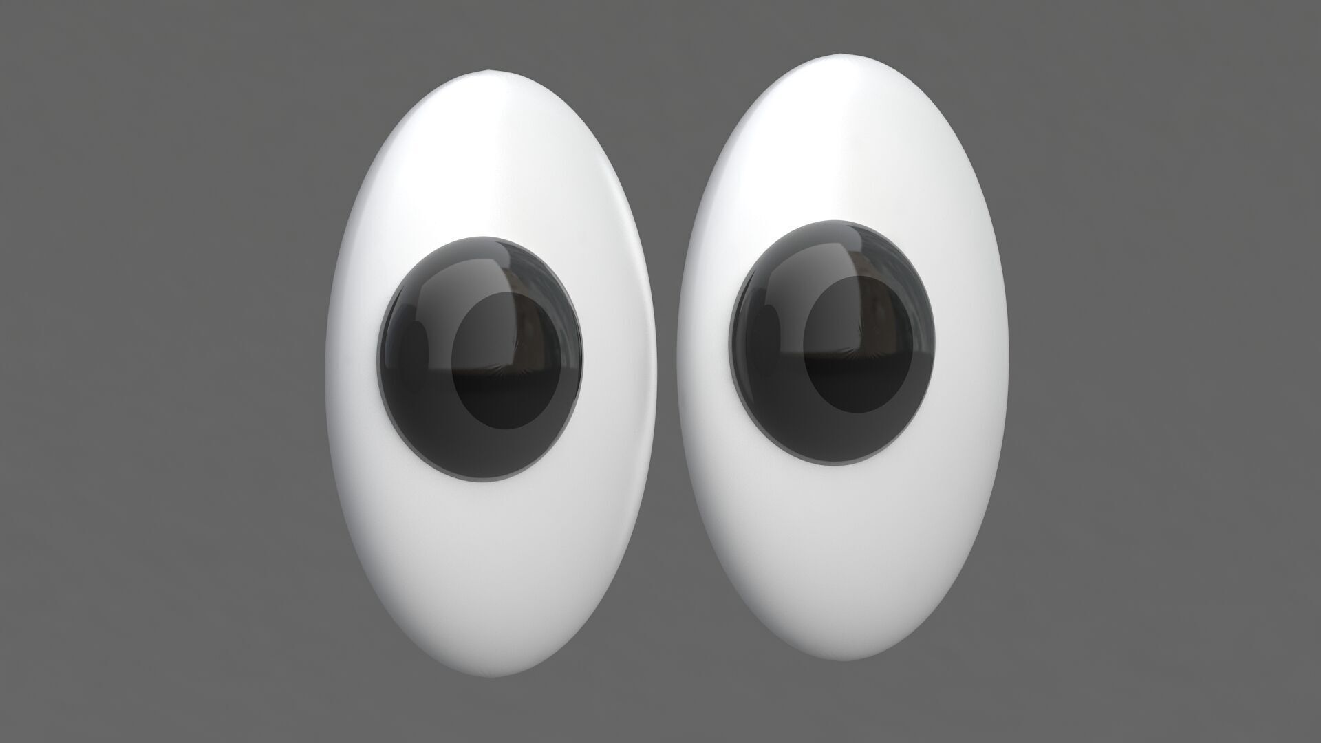 Eyes Emoji Collection 3D model_6