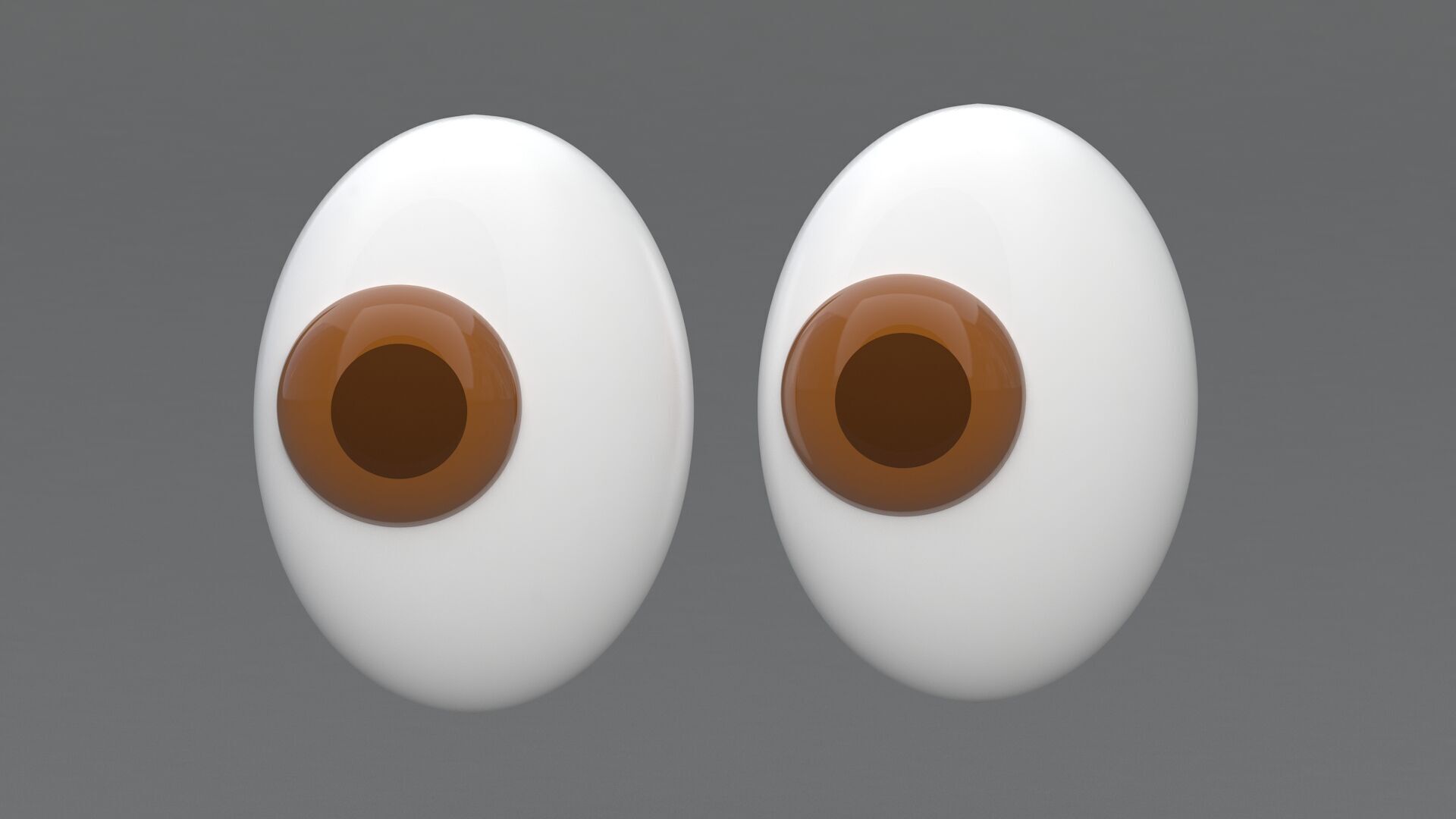 Eyes Emoji Collection 3D model_20