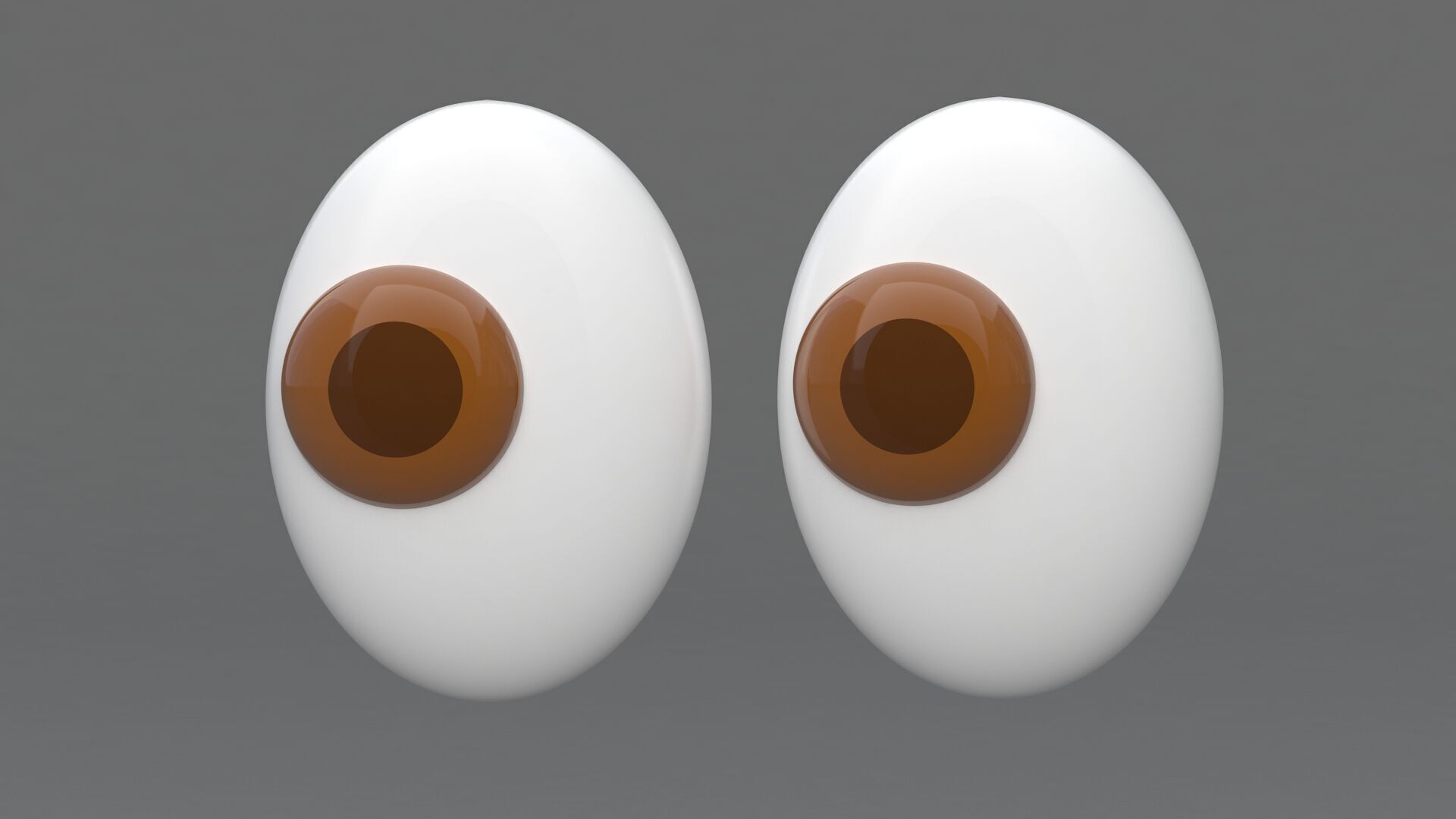 Eyes Emoji Collection 3D model_22
