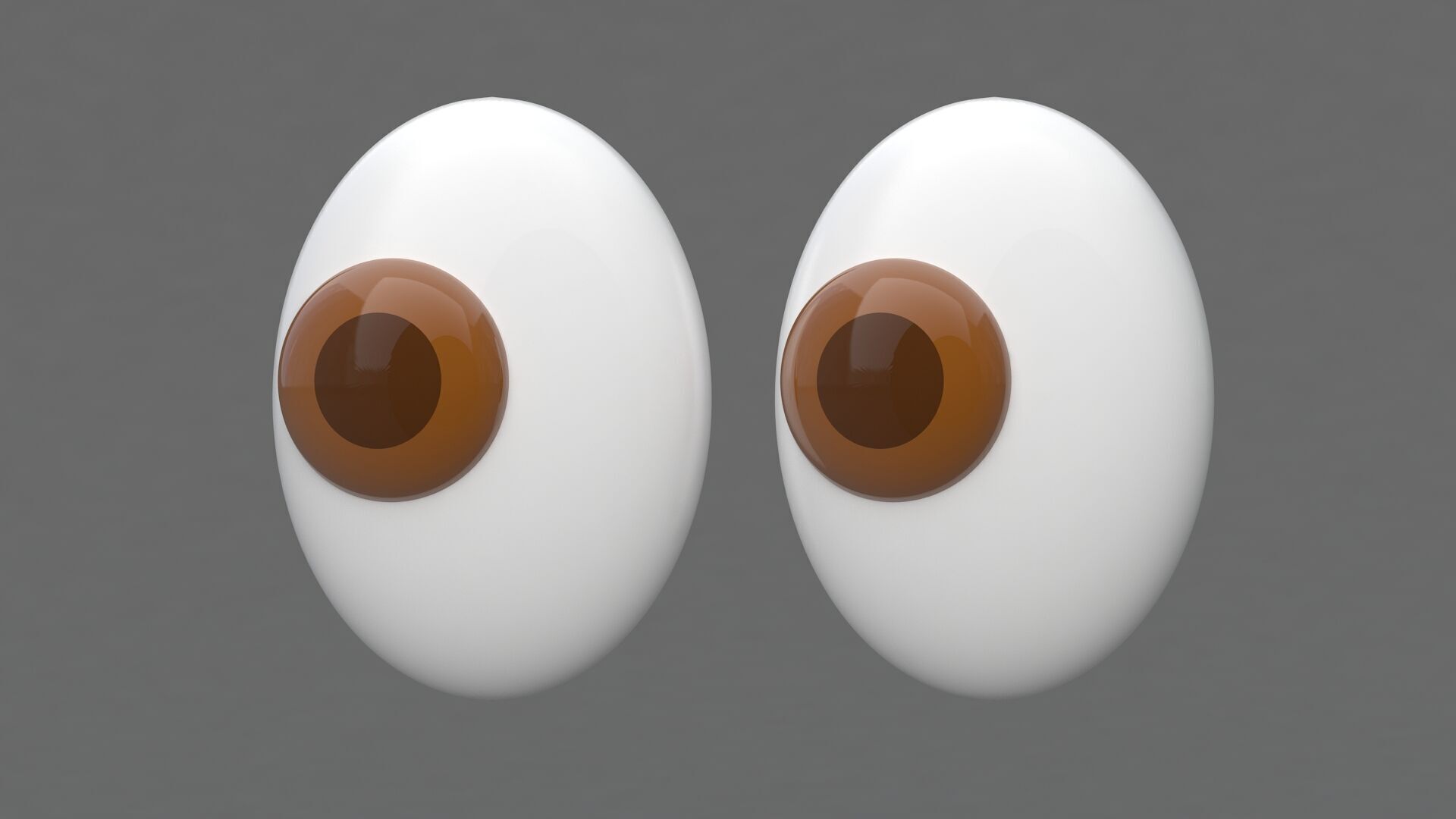 Eyes Emoji Collection 3D model_24