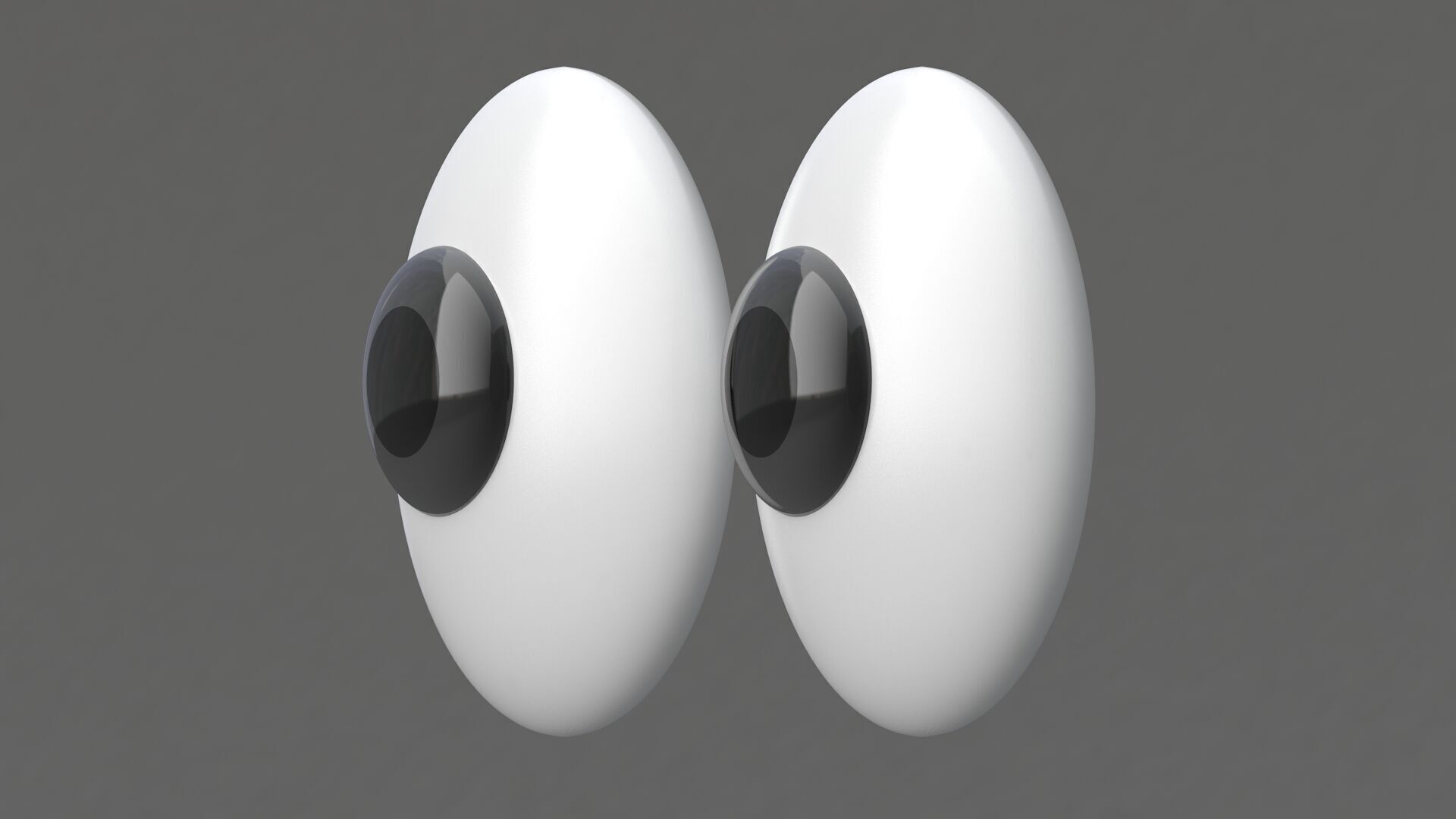 Eyes Emoji Collection 3D model_5