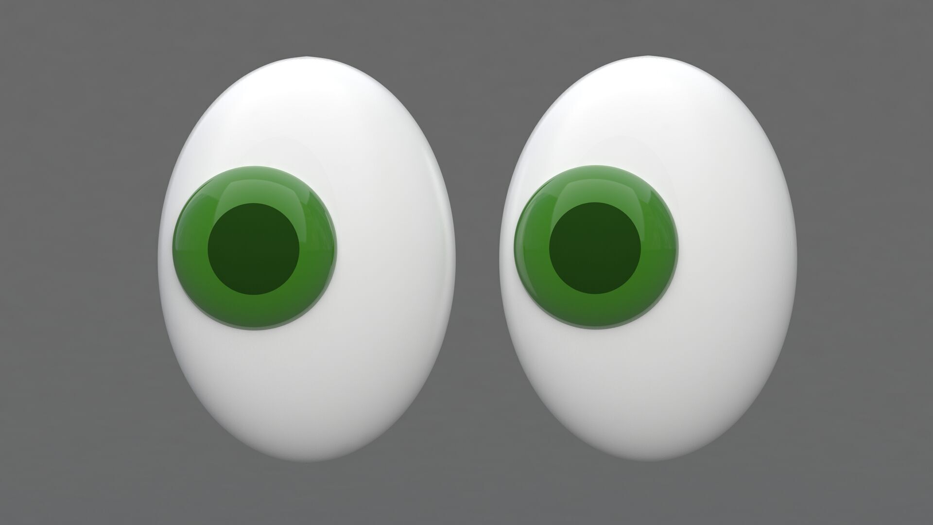 Eyes Emoji Collection 3D model_10