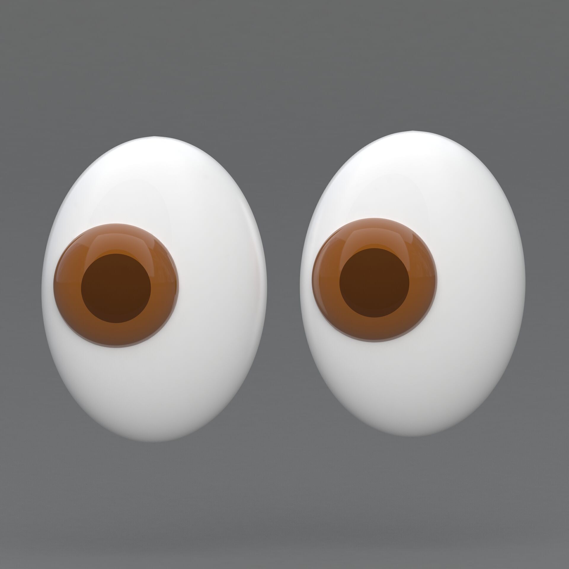Eyes Emoji Collection 3D model_19