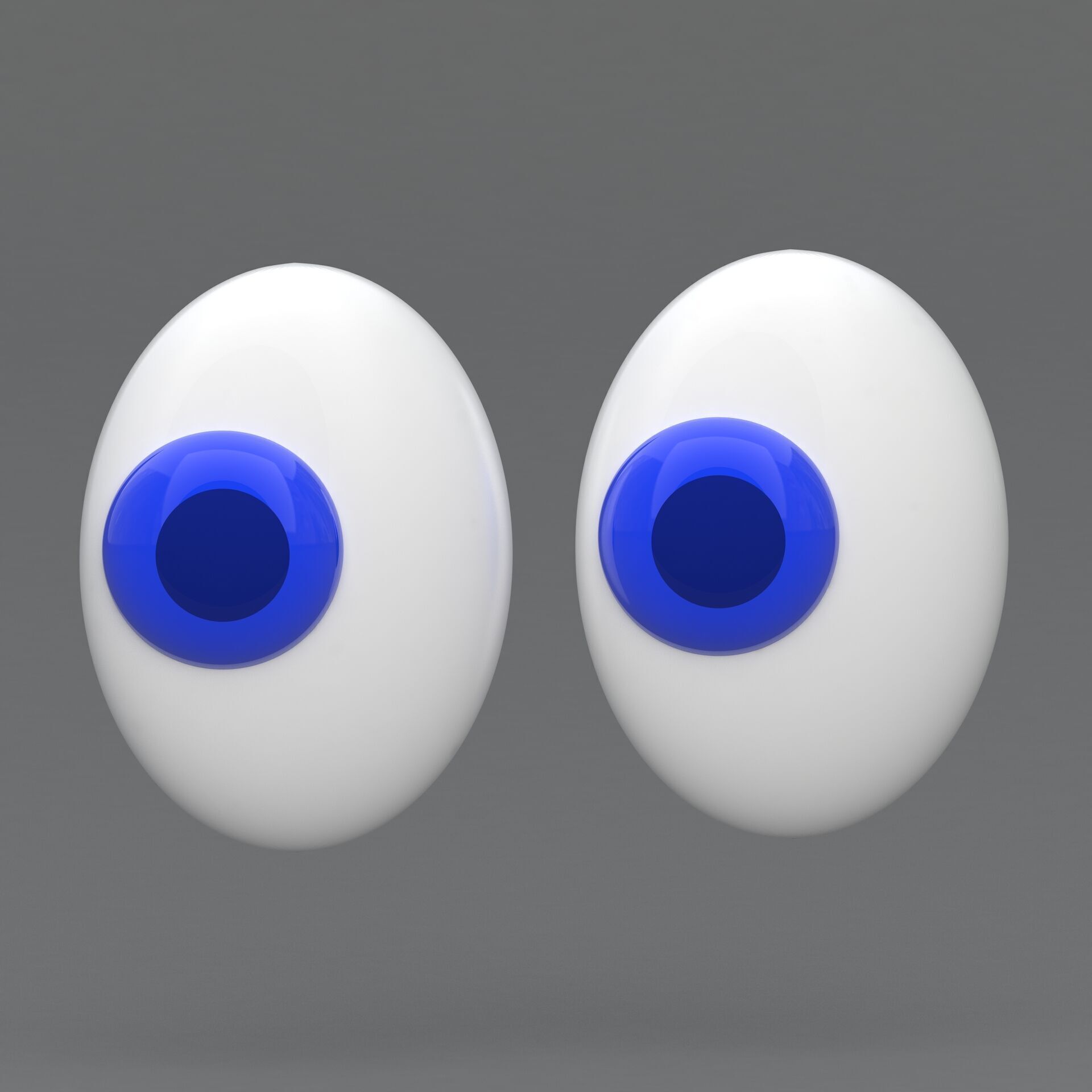 Eyes Emoji Collection 3D model_13