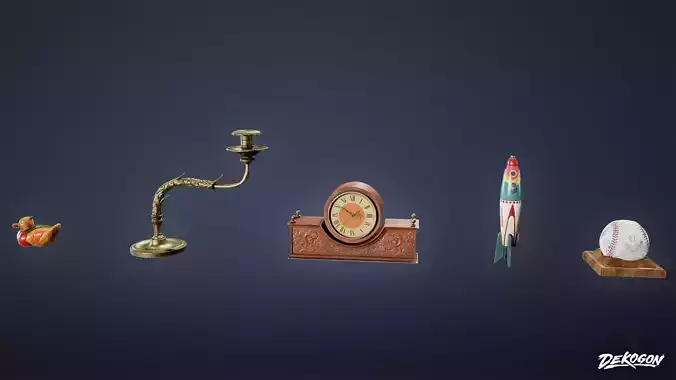 SUBURBS - Knick Knacks 99 - LOW POLY AND NANITE