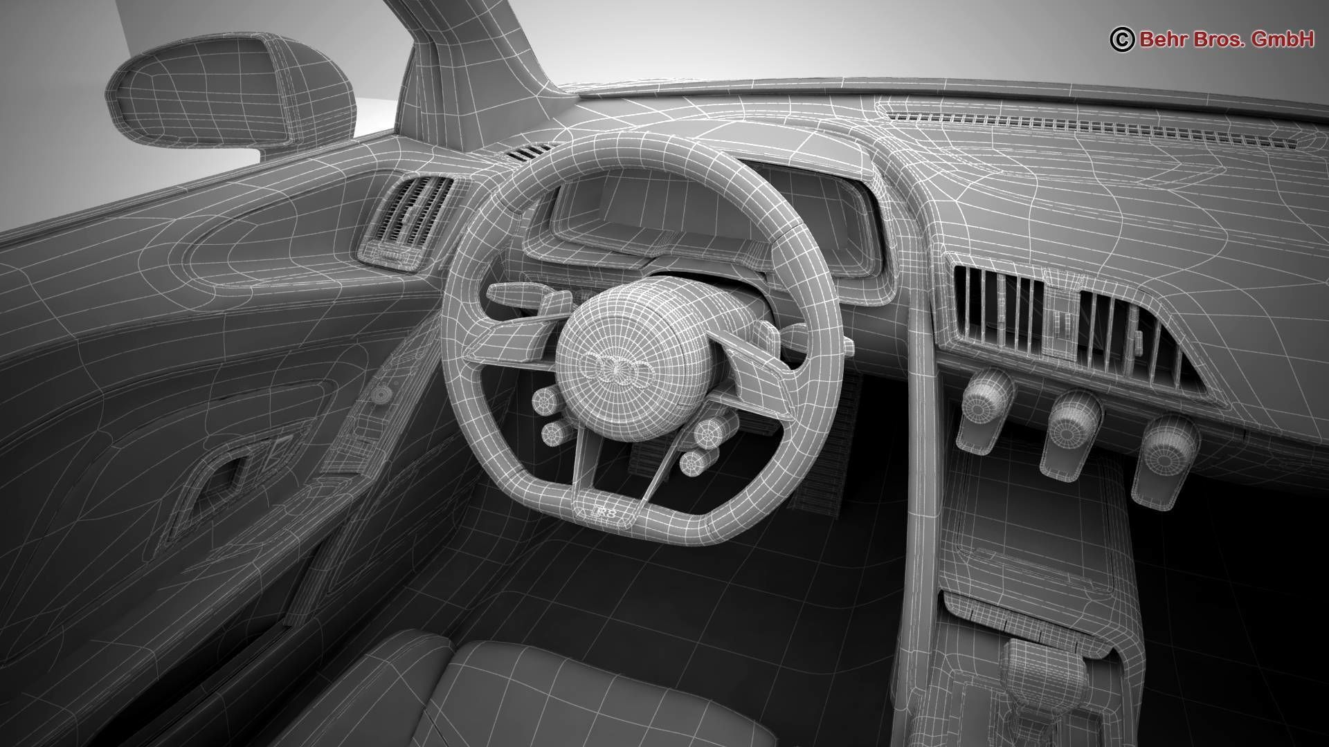 Audi R8 V10 Plus 2016 3D model_29