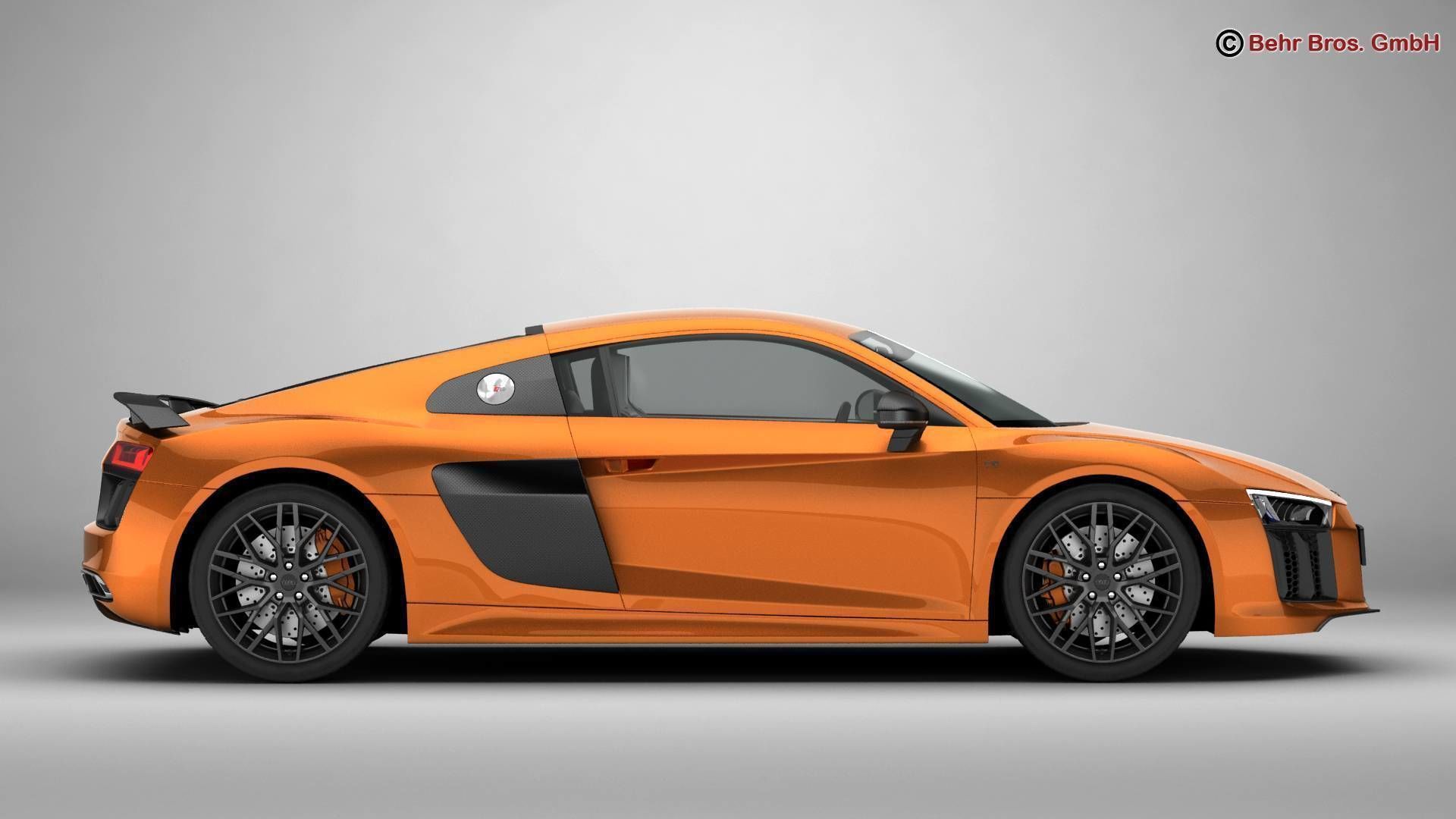 Audi R8 V10 Plus 2016 3D model_5