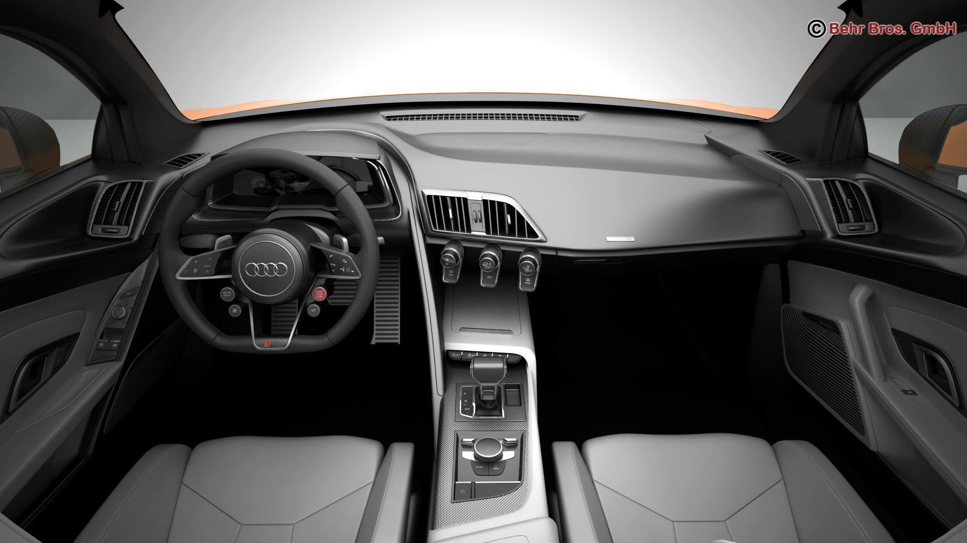 Audi R8 V10 Plus 2016 3D model_13