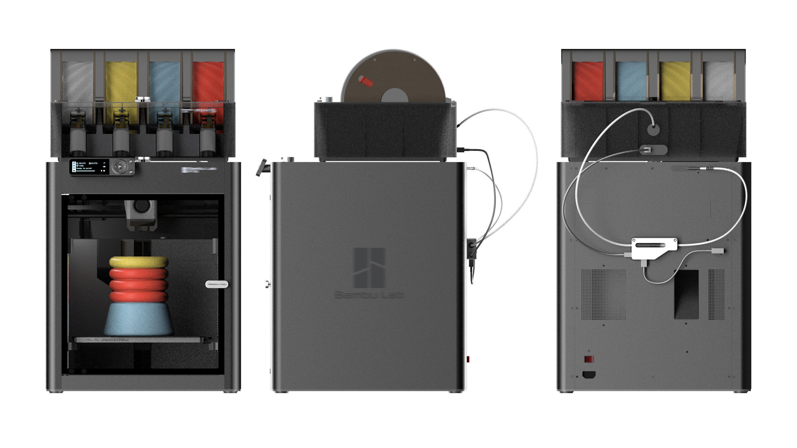 Bambu Lab P1S Combo High Detail 3D model_2