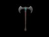 Low Poly Stylized Axe 2 AI Low-poly 3D model_1