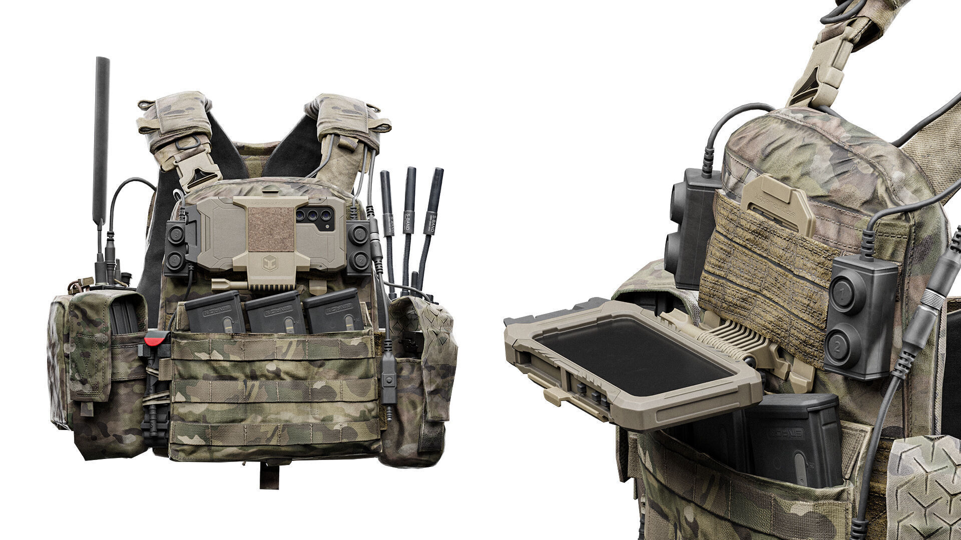 3D model JUGGERNAUT CASE PALS PHONE MOUNT VR / AR / low-poly