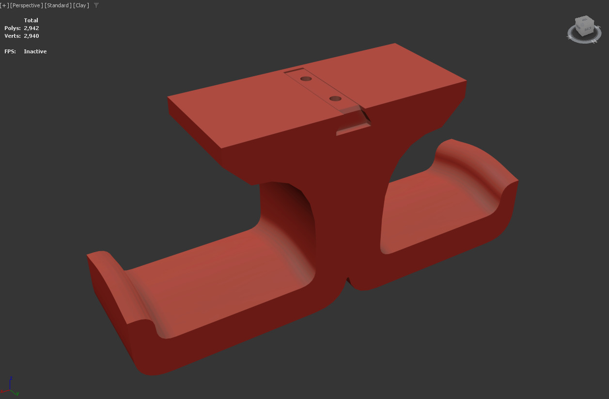 Headphone Holder 3D print model_7